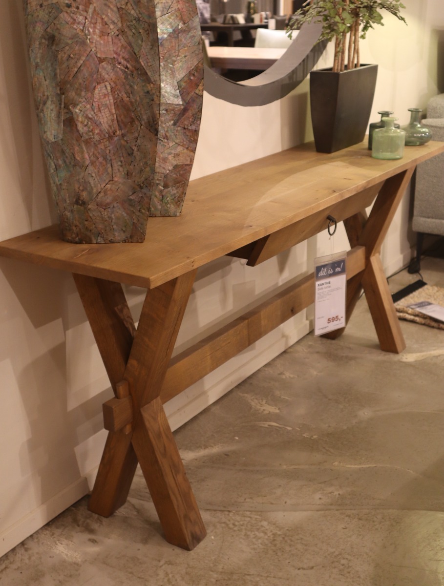 Sidetable Xanthe - Eikenhout