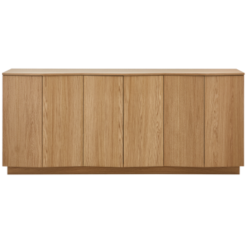 Zuma Dressoir 200cm Eiken Transparant